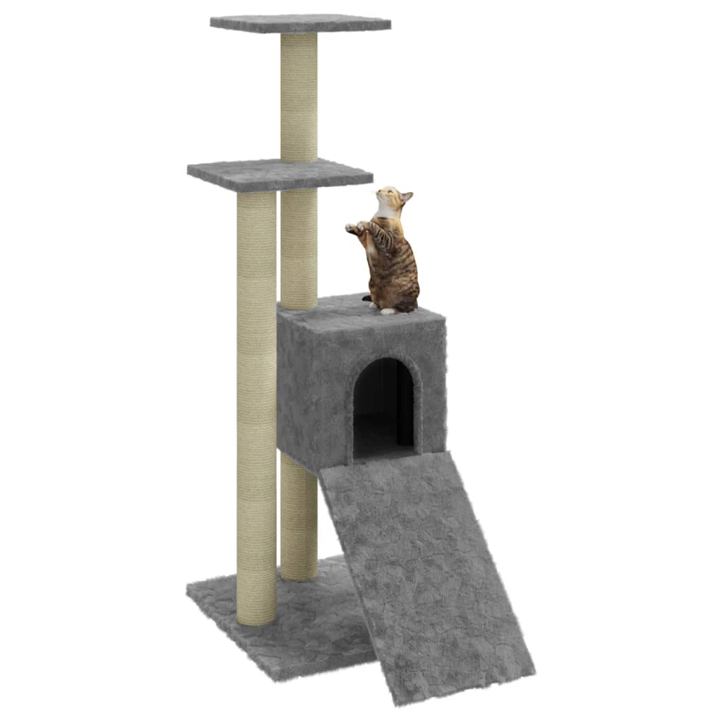 Cat Tree With Sisal Scratching Posts 92 Cm