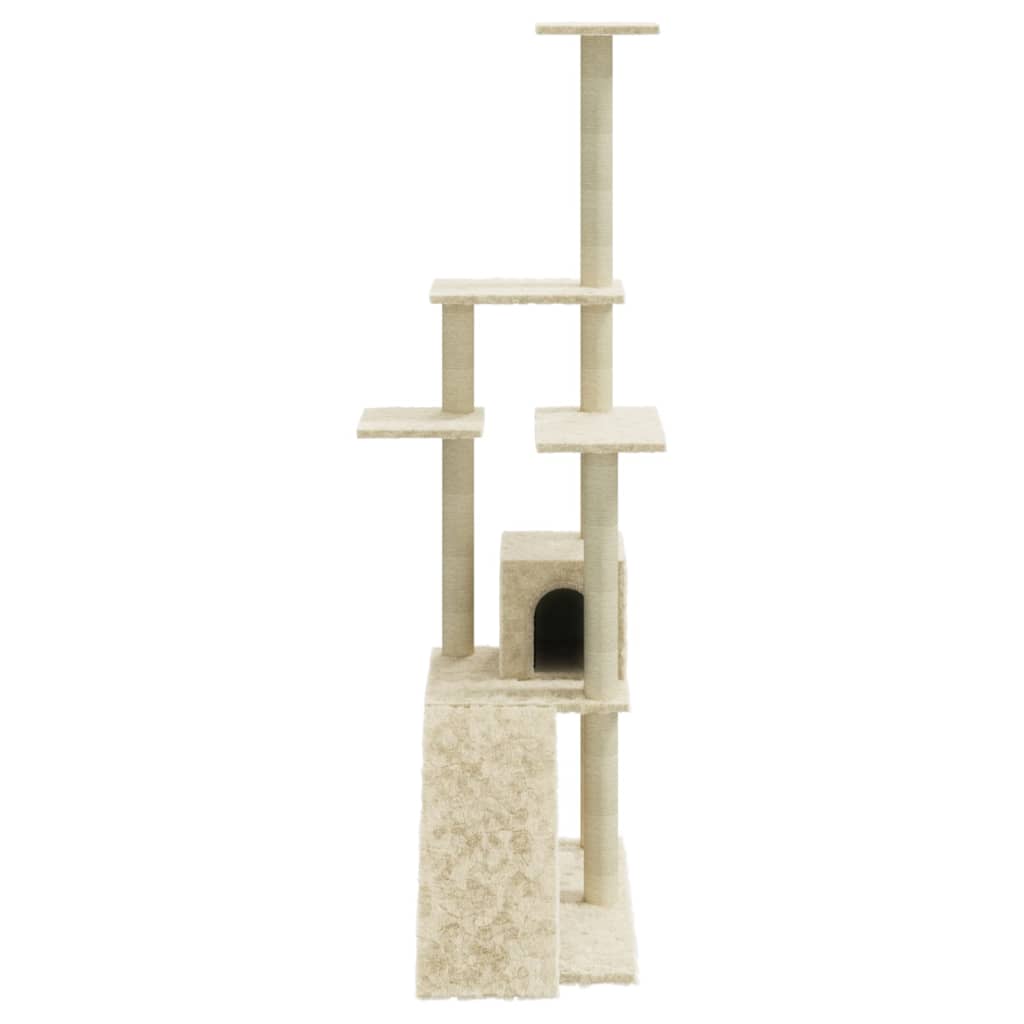 Cat Tree With Sisal Scratching Posts 155 Cm