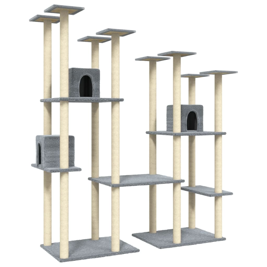 Cat Tree With Sisal Scratching Posts 174 Cm