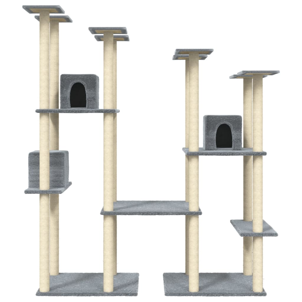 Cat Tree With Sisal Scratching Posts 174 Cm
