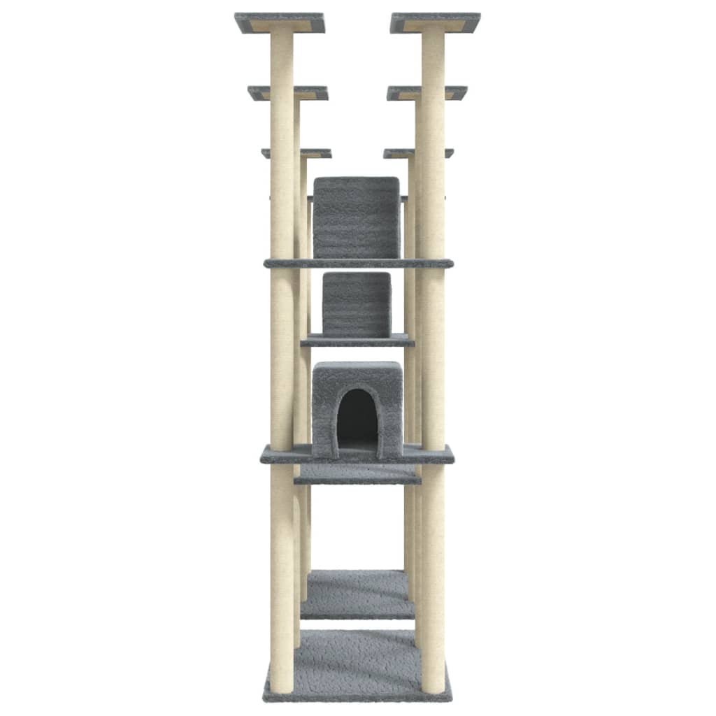 Cat Tree With Sisal Scratching Posts 174 Cm