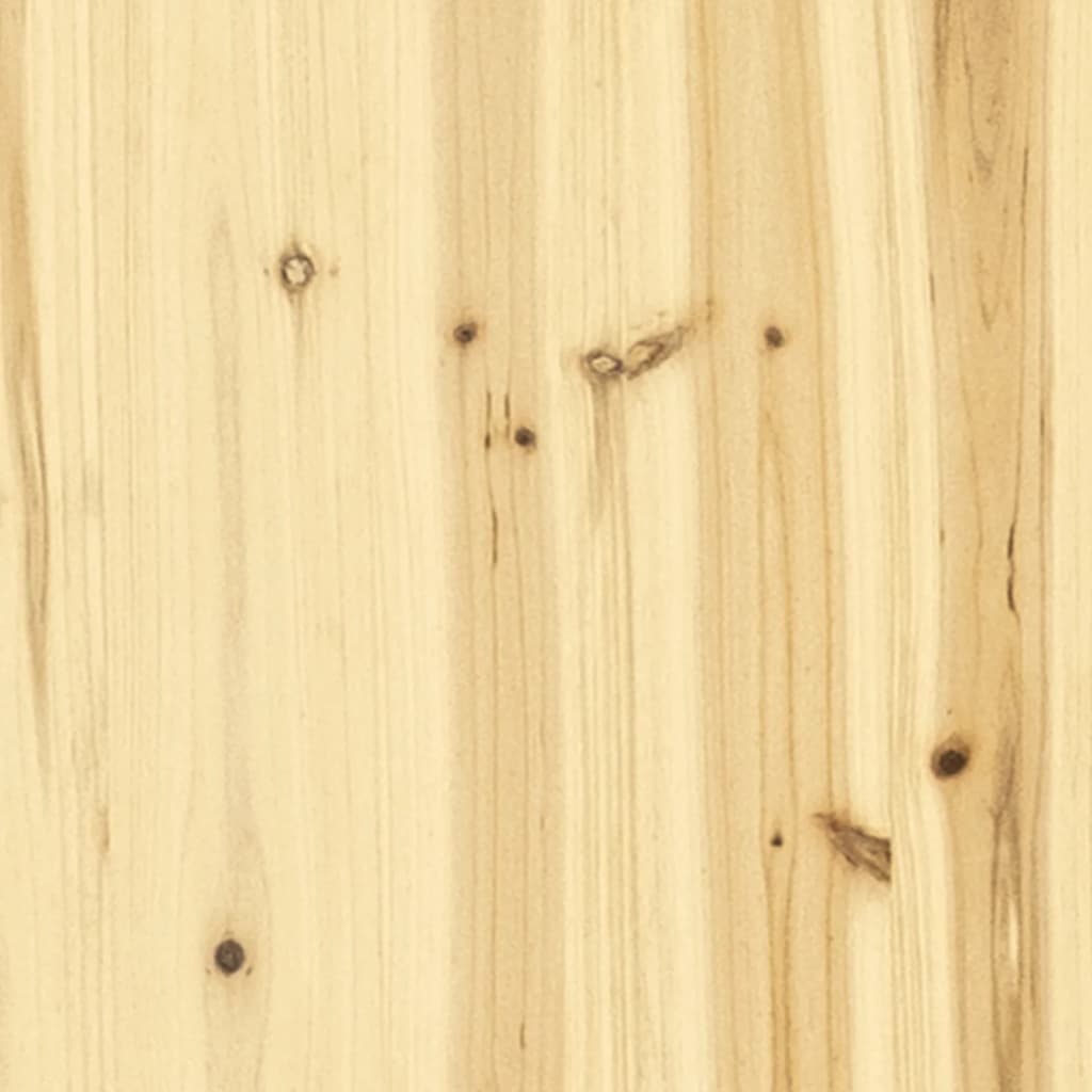 Coffee Table 110X50X33.5 Cm Solid Firwood