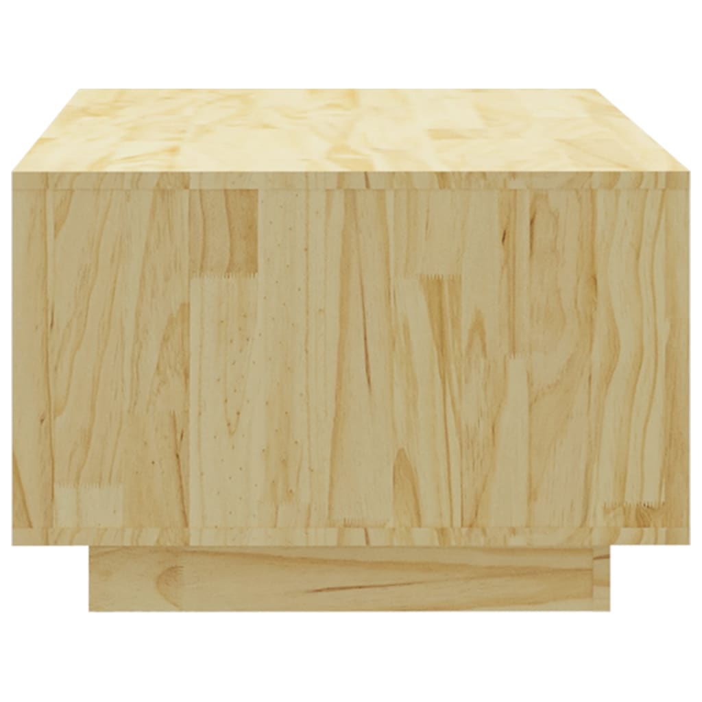 Coffee Table 110X50X33.5 Cm Solid Pinewood