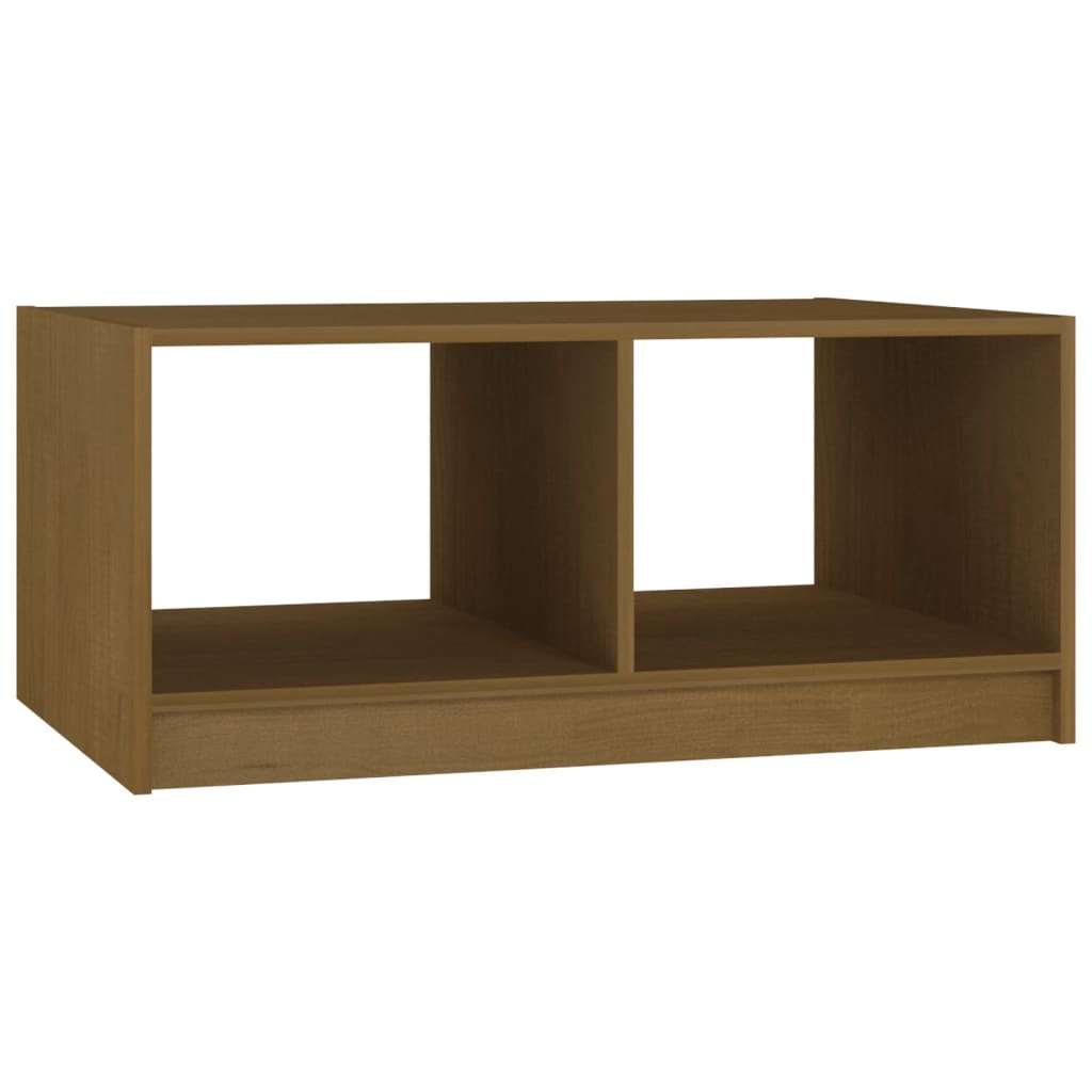 Coffee Table 75X50X33.5 Cm Solid Pinewood