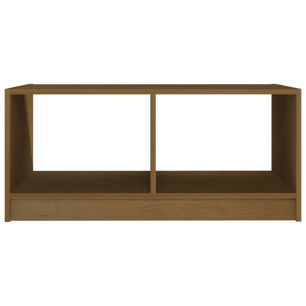 Coffee Table 75X50X33.5 Cm Solid Pinewood