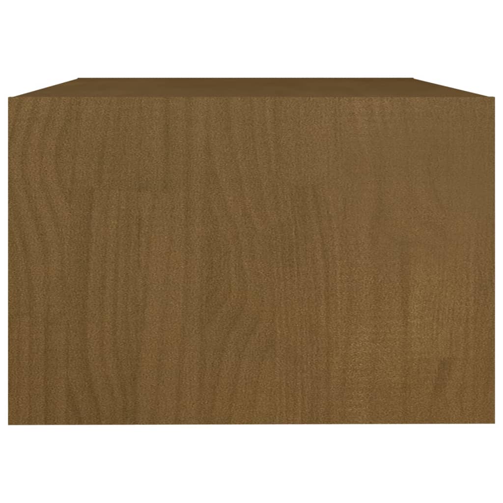 Coffee Table 75X50X33.5 Cm Solid Pinewood