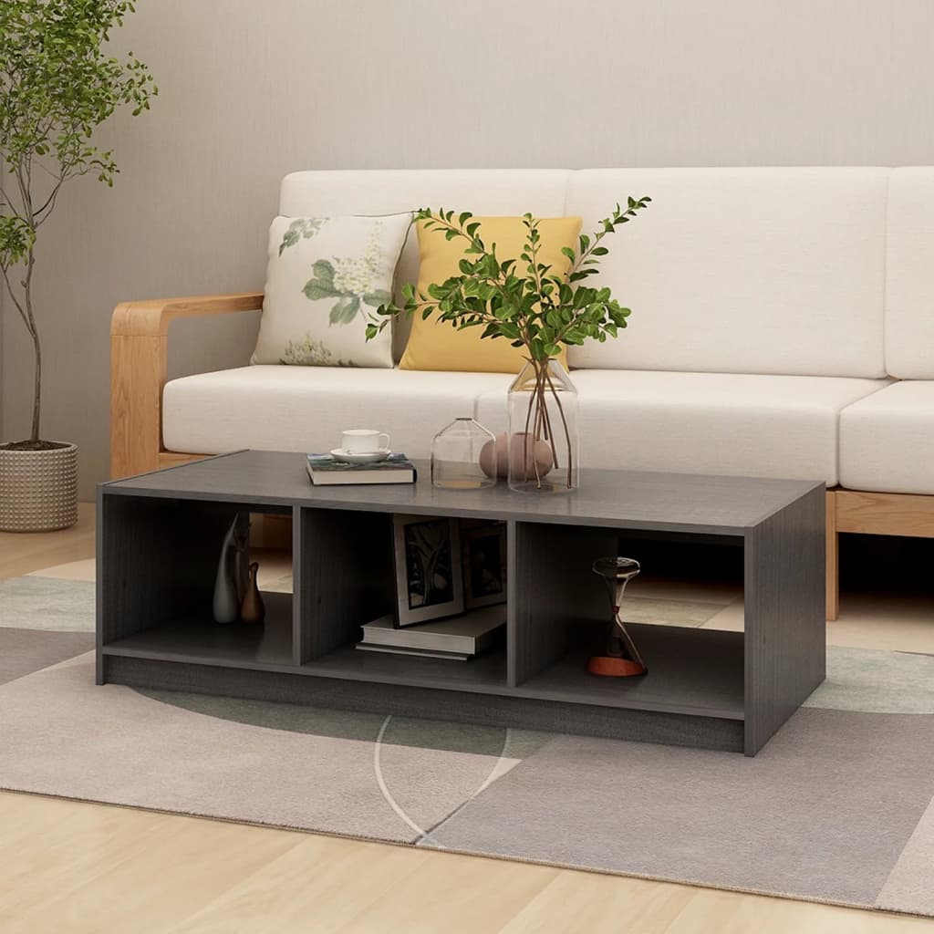 Coffee Table | | Solid Pinewood | Medium | Storage | Coffee Table