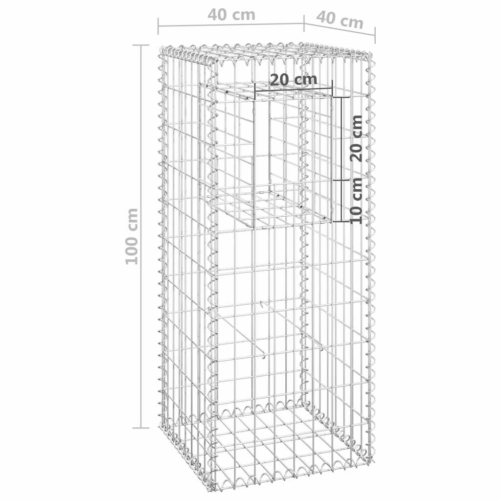 Gabion Basket Post Iron