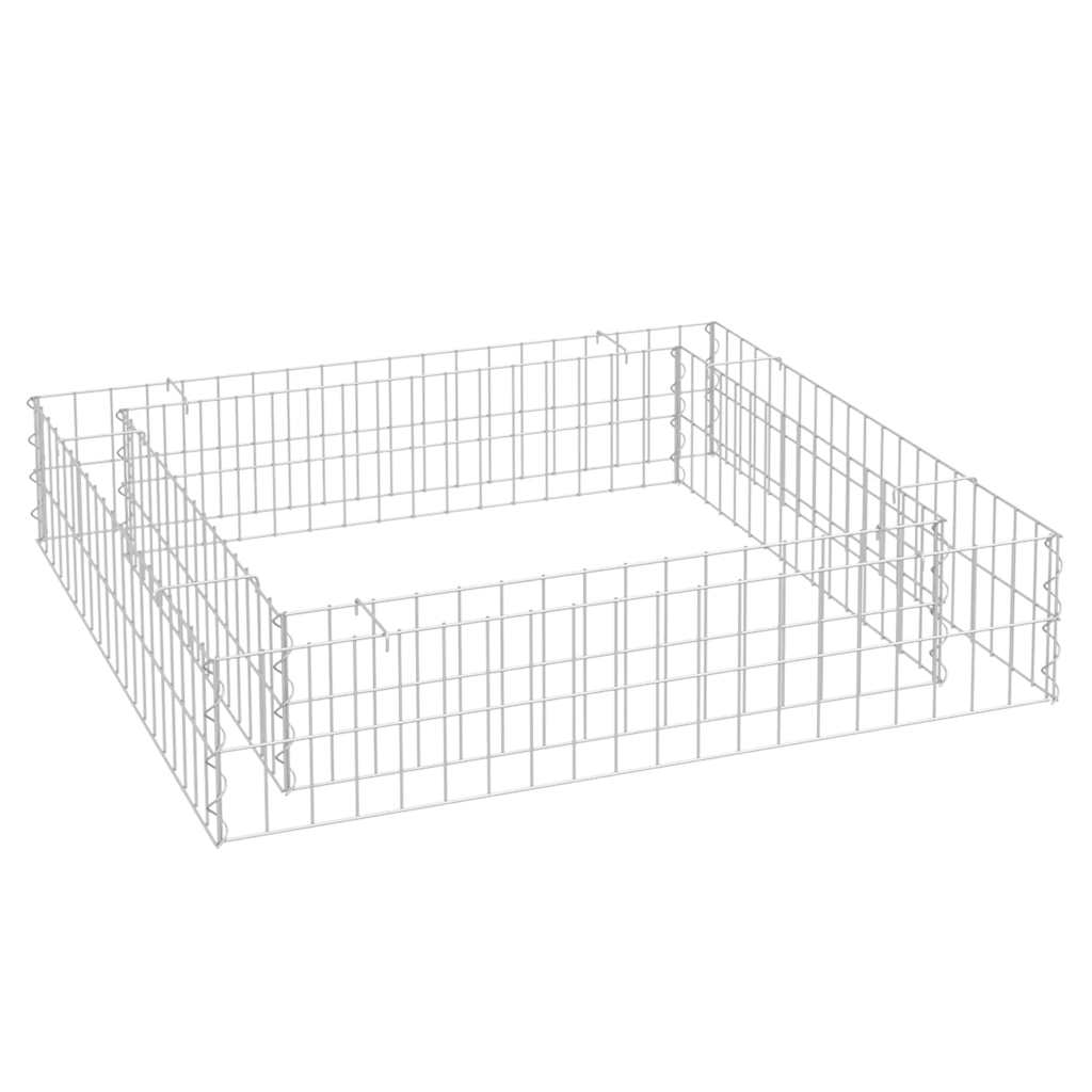 Gabion Raised Bed Galvanised Steel