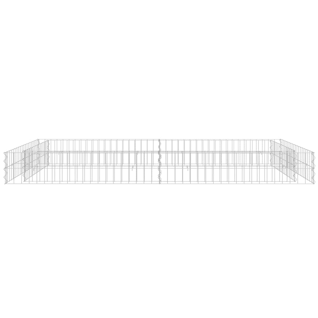 Gabion Raised Bed Galvanised Steel