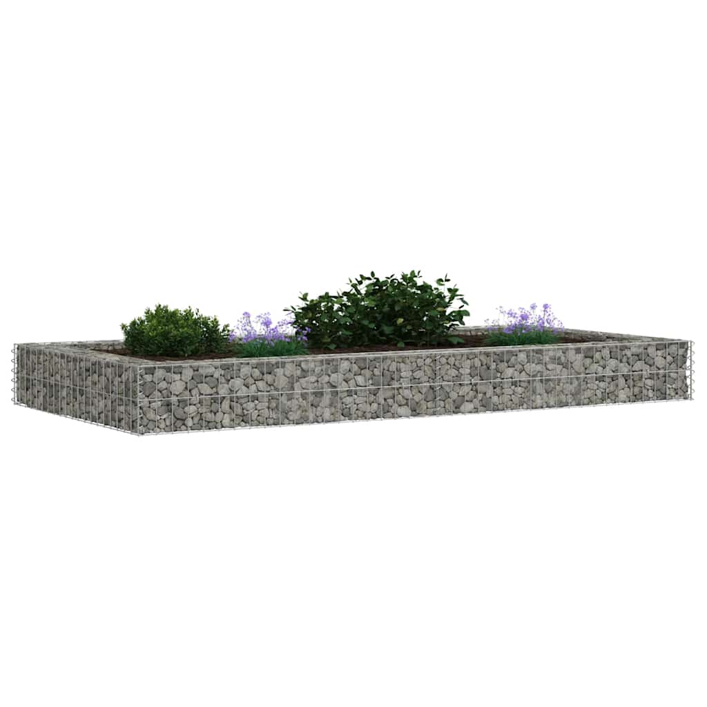 Gabion Raised Bed Galvanised Steel