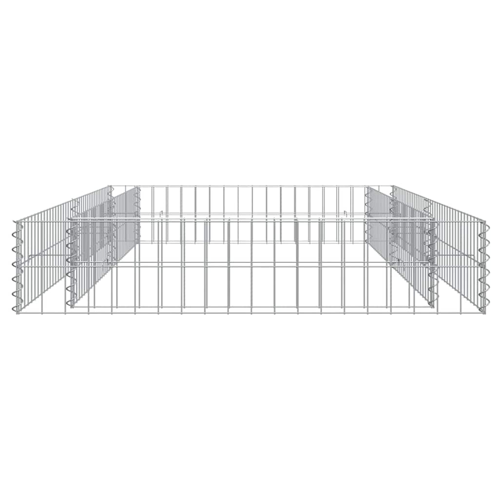 Gabion Raised Bed Galvanised Steel