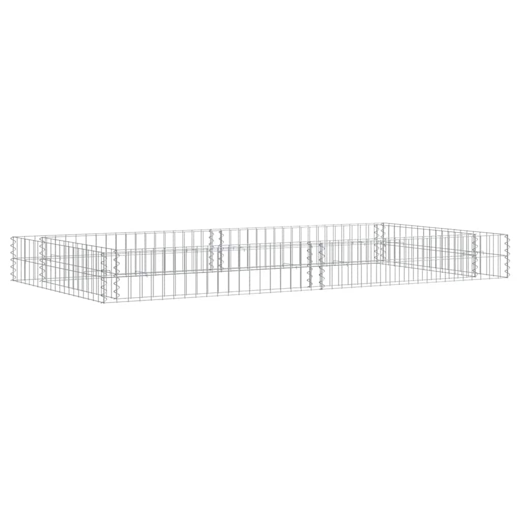 Gabion Raised Bed Galvanised Steel