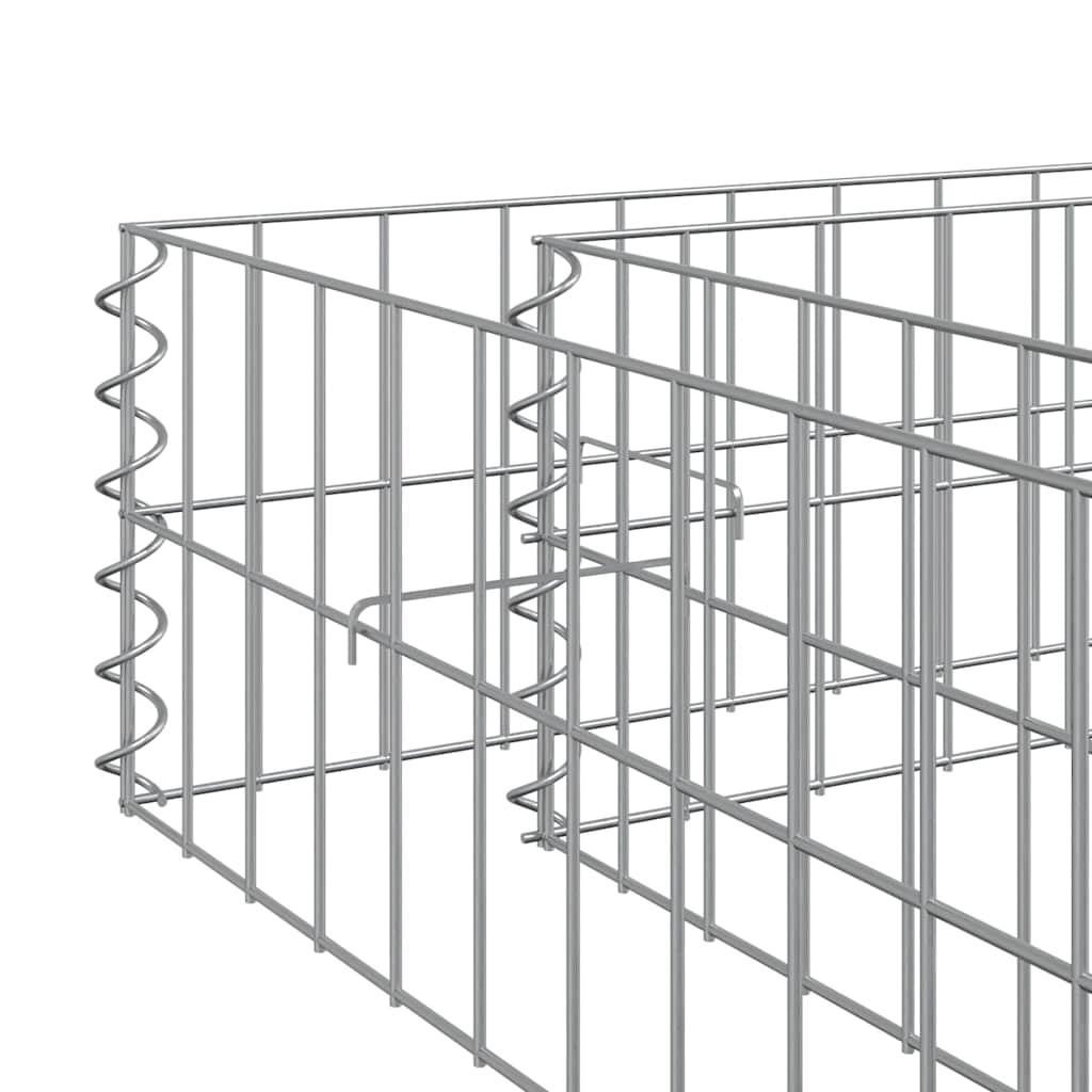 Gabion Raised Bed Galvanised Steel