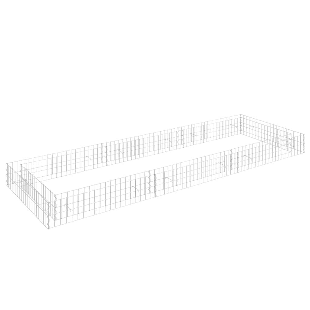 Gabion Raised Bed Galvanised Steel