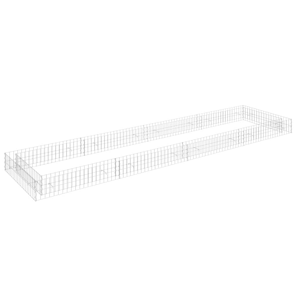 Gabion Raised Bed Galvanised Steel