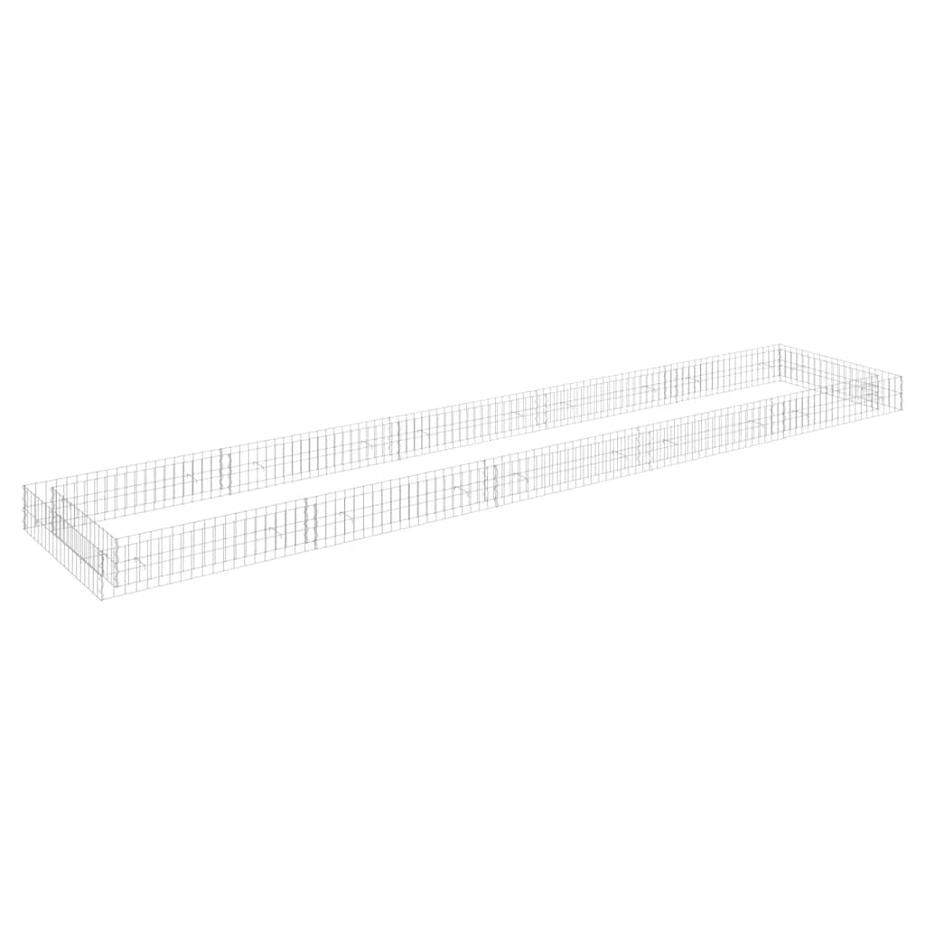Gabion Raised Bed Galvanised Steel