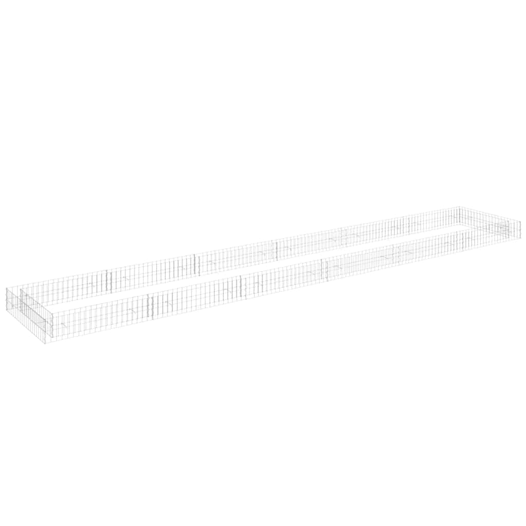 Gabion Raised Bed Galvanised Steel