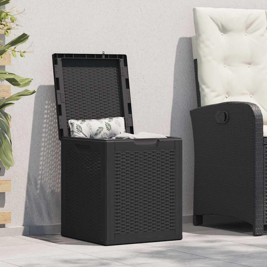 Garden Storage Box Pp Rattan