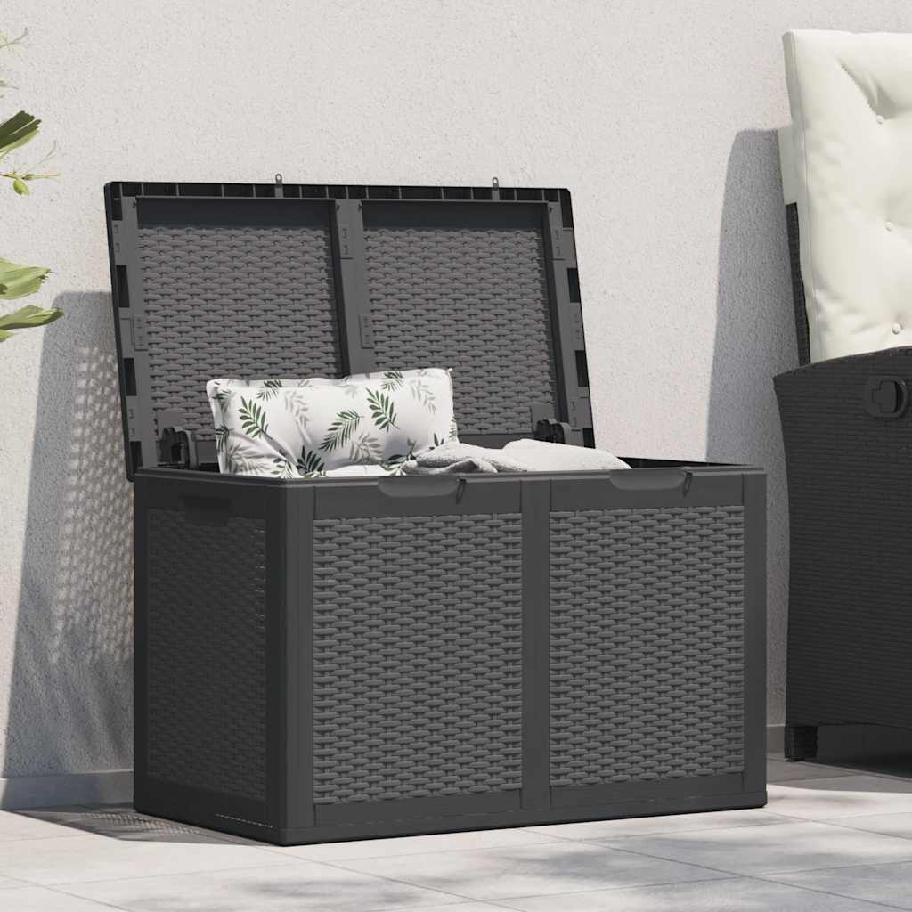 Garden Storage Box Pp Rattan