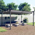 Garden Gazebo With Retractable Roof 3X3 M