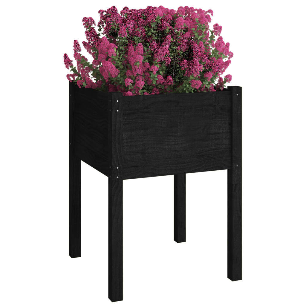 Garden Planter 50X50X70 Cm Solid Pinewood