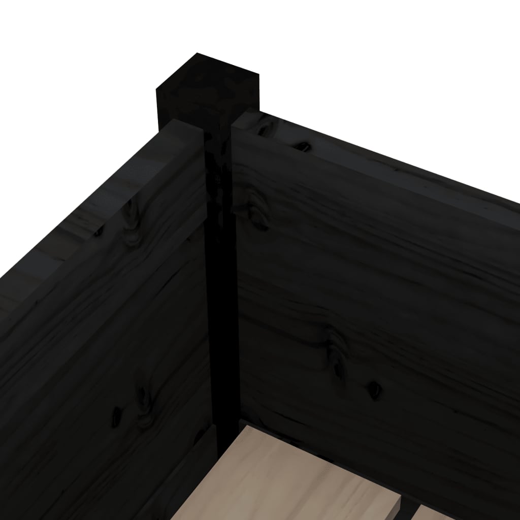 Garden Planter 70X70X70 Cm Solid Pinewood