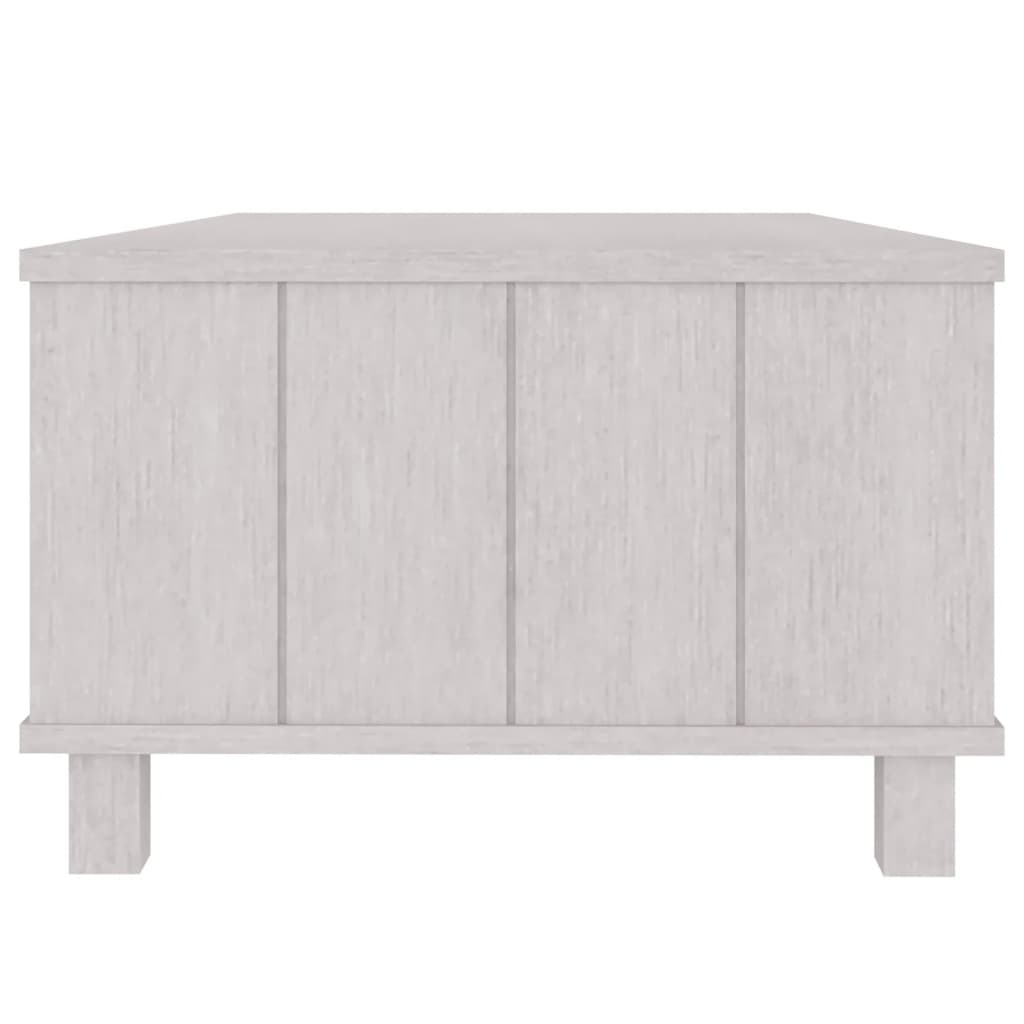 Coffee Table Hamar 100X55X35 Cm Solid Wood Pine