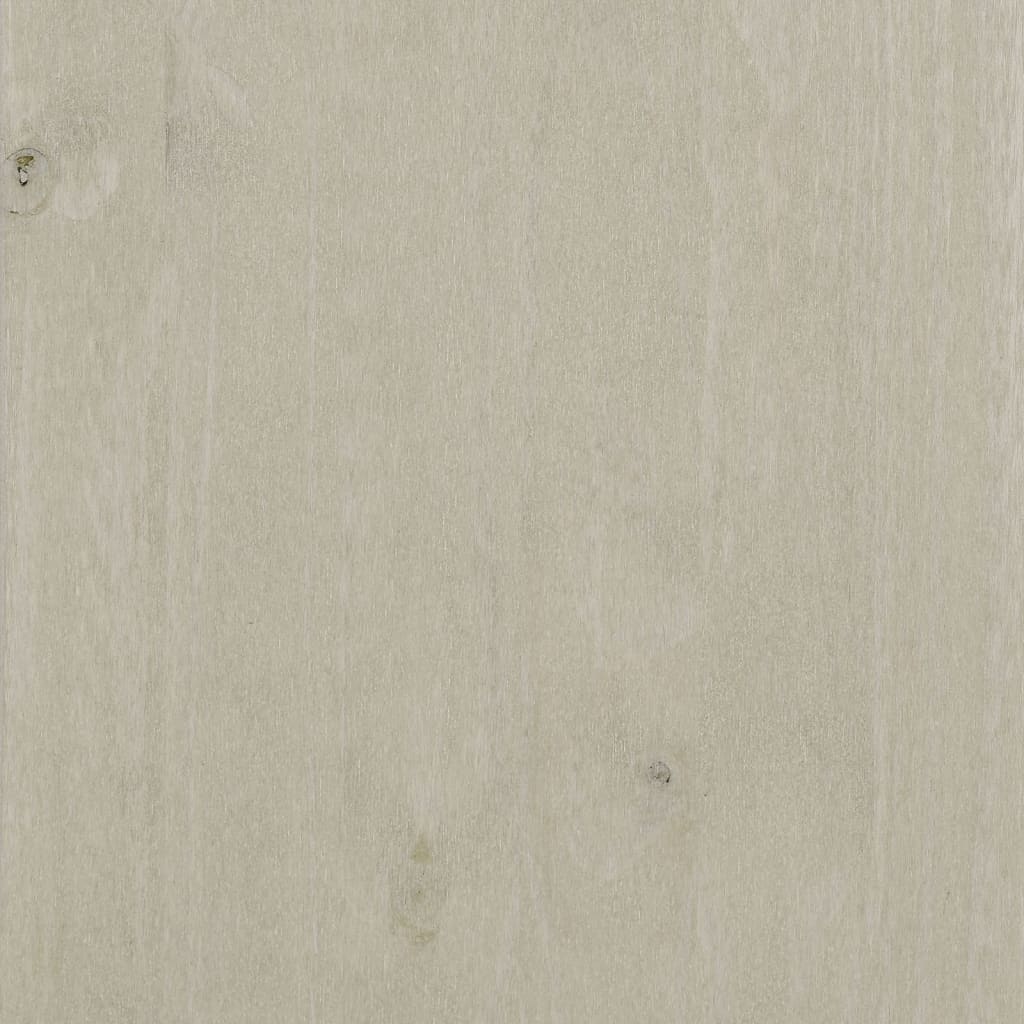 Coffee Table Hamar 100X55X35 Cm Solid Wood Pine