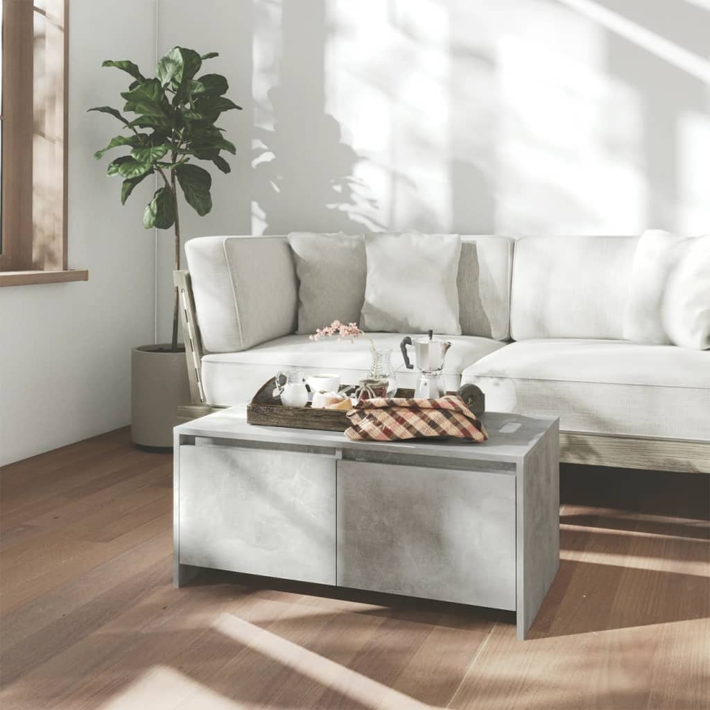 Coffee Table 90X50X41.5 Cm Engineered Wood