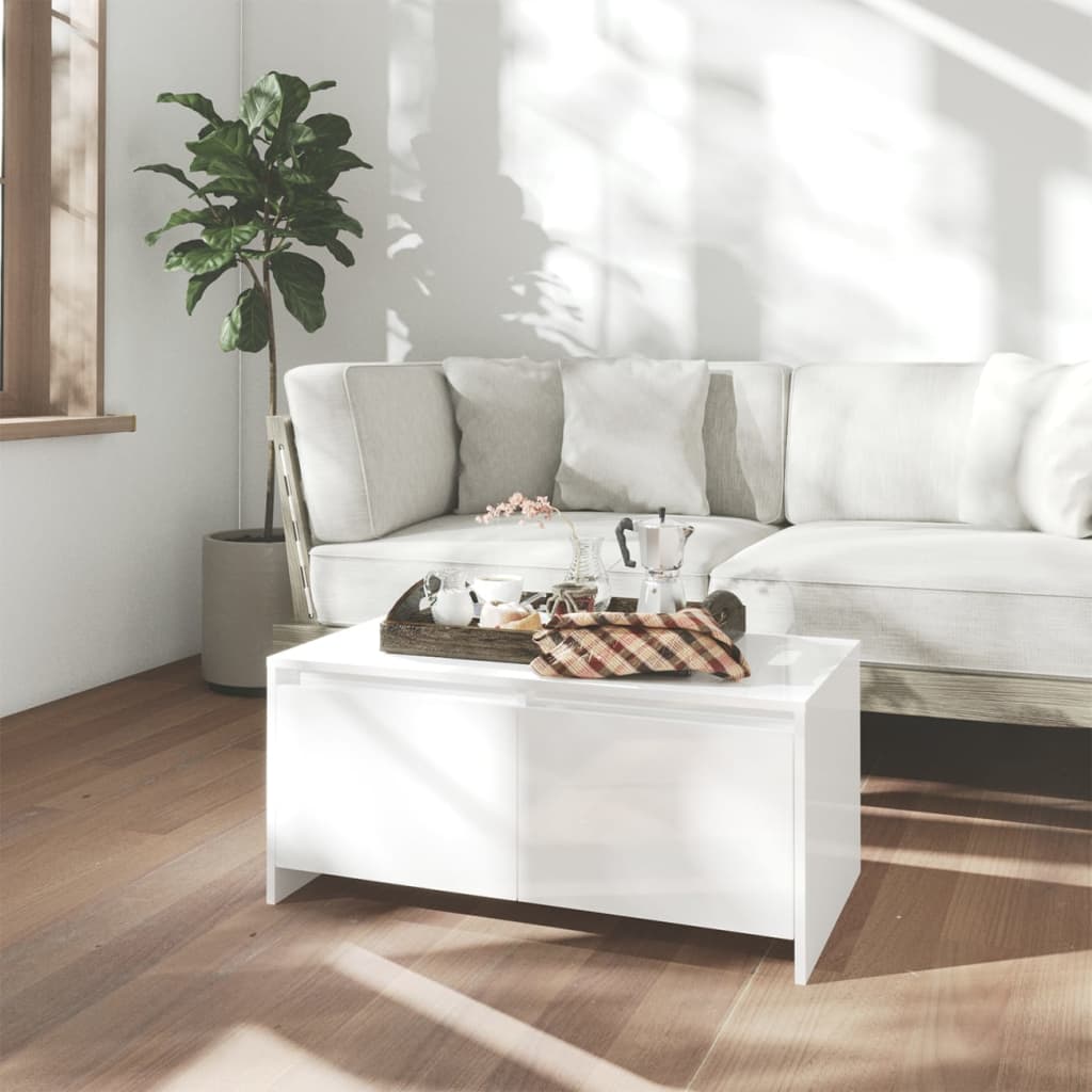 Coffee Table 90X50X41.5 Cm Engineered Wood
