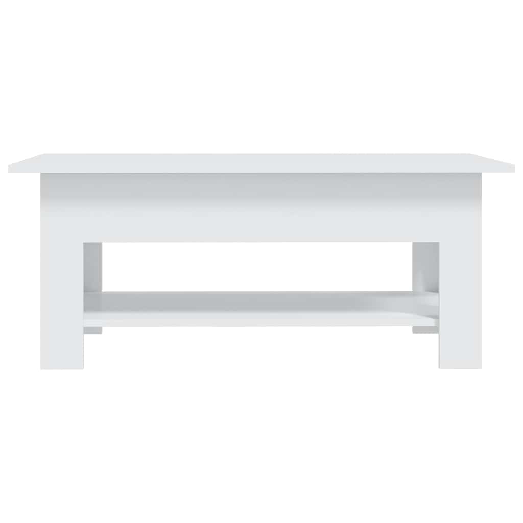 Coffee Table Engineered Wood Smoked Oak Old Wood Artisan Oak Concrete Grey White
