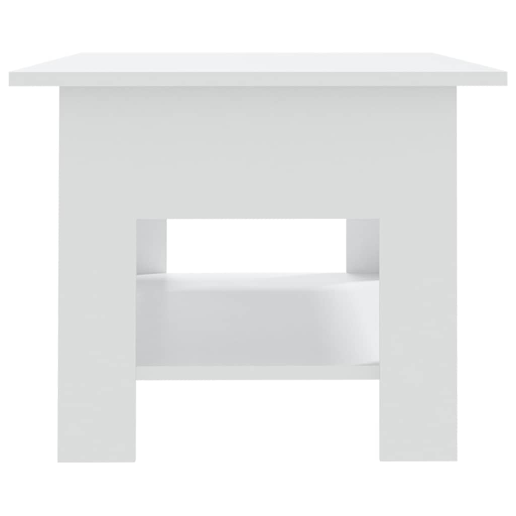 Coffee Table Engineered Wood Smoked Oak Old Wood Artisan Oak Concrete Grey White
