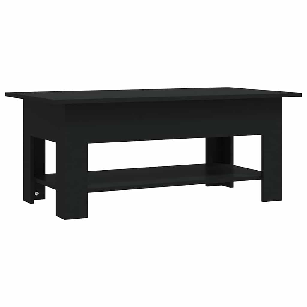 Coffee Table Engineered Wood Smoked Oak Old Wood Artisan Oak Concrete Grey White