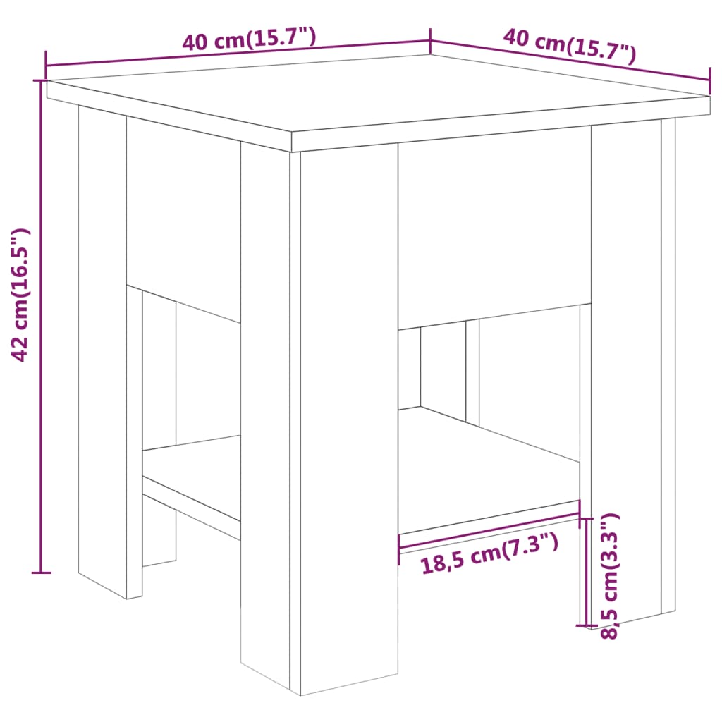 Coffee Table Engineered Wood