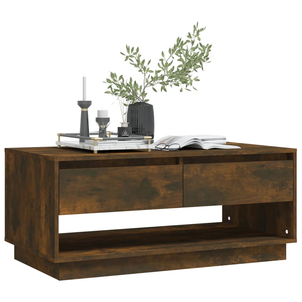 Coffee Table 102.5X55X44 Cm Engineered Wood