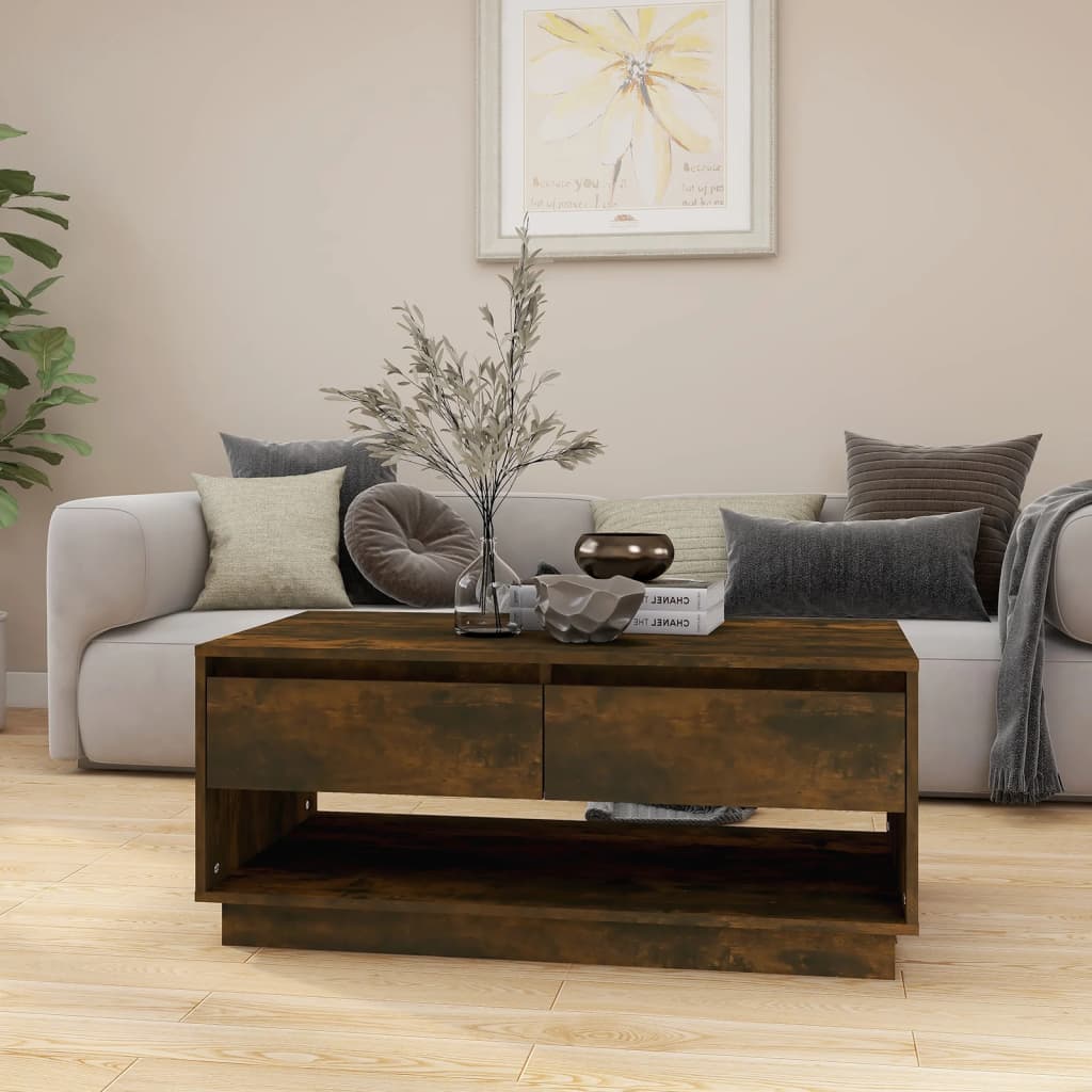 Coffee Table 102.5X55X44 Cm Engineered Wood