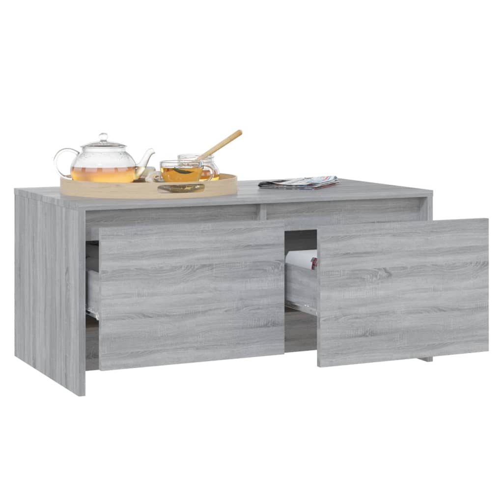 Coffee Table 90X50X41.5 Cm Engineered Wood