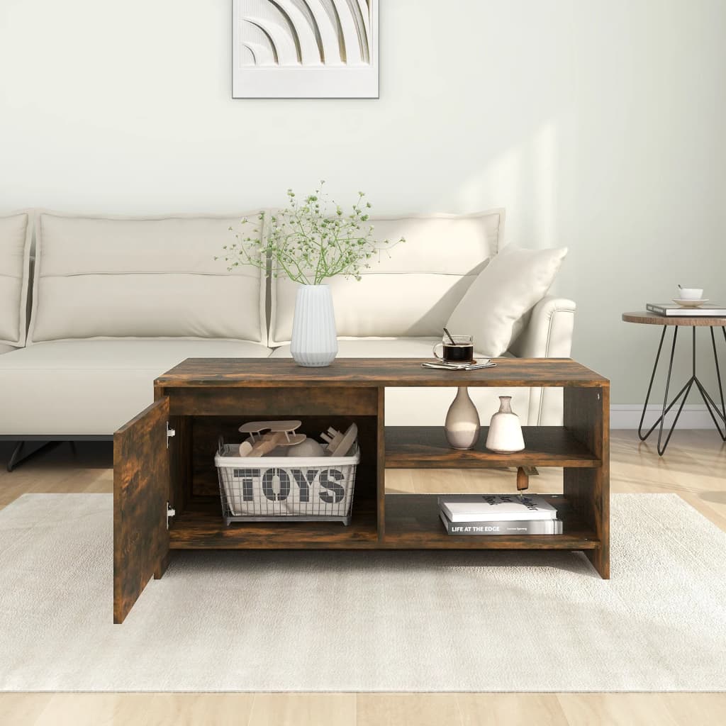 Coffee Table 102X50X45 Cm Engineered Wood