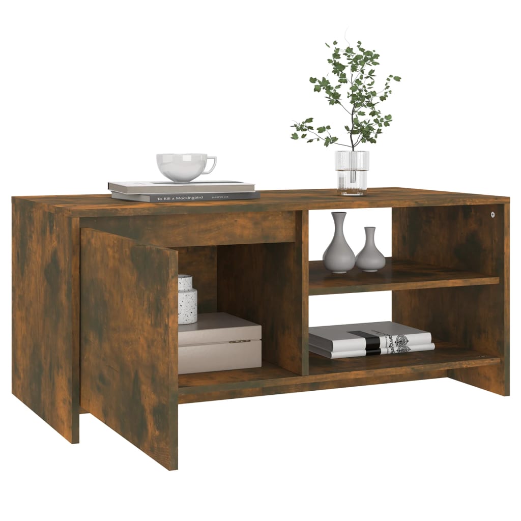 Coffee Table 102X50X45 Cm Engineered Wood