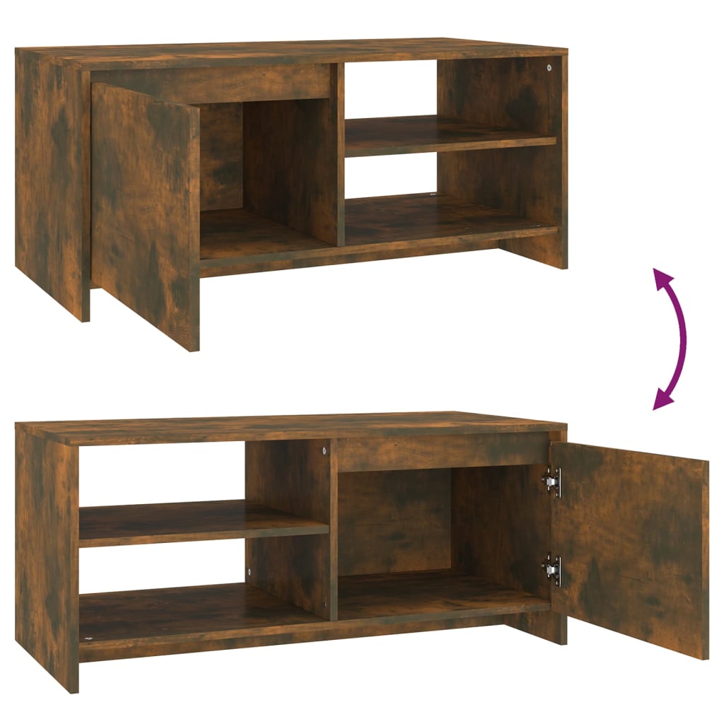 Coffee Table 102X50X45 Cm Engineered Wood