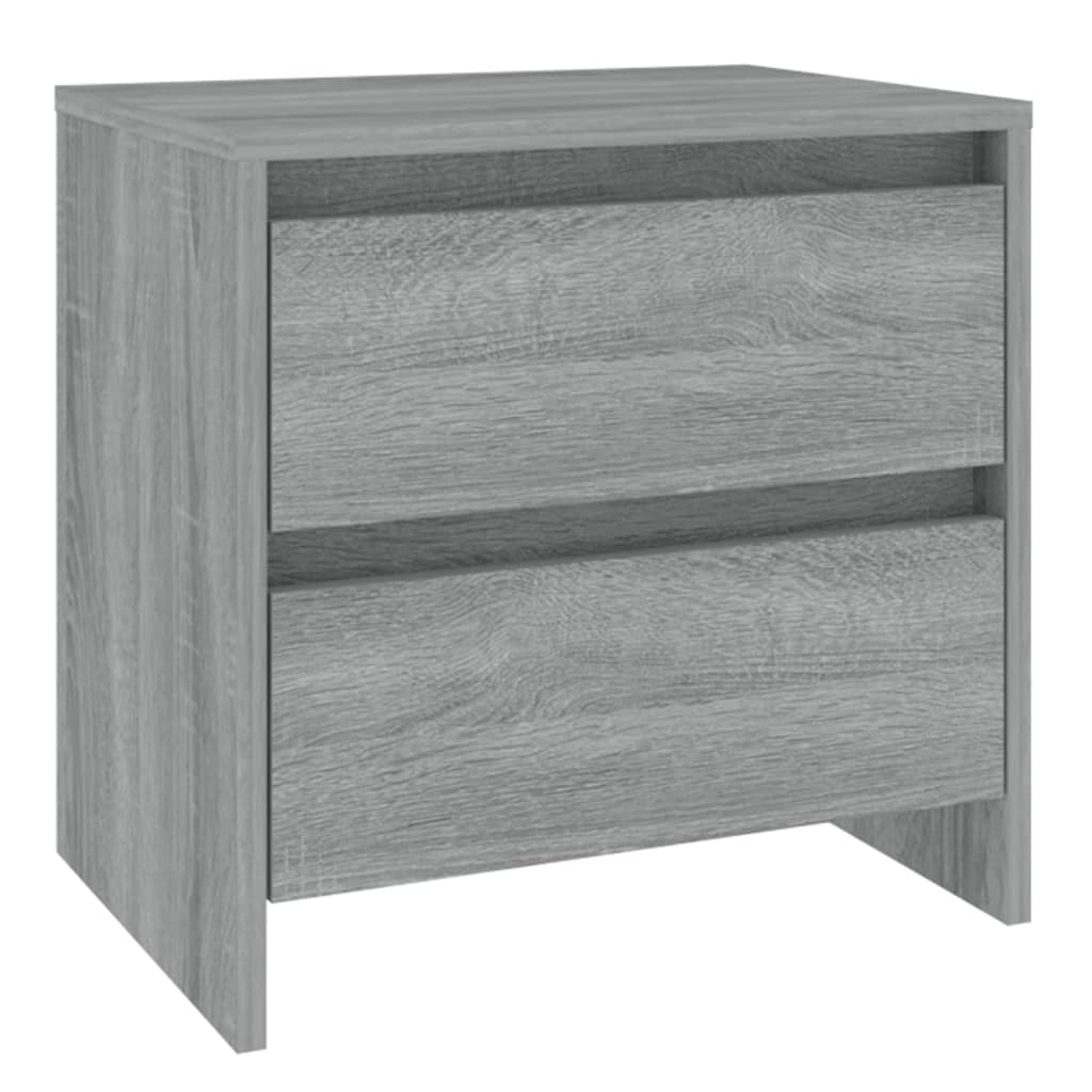 Bedside Cabinet 45X34.5X44.5 Cm Engineered Wood