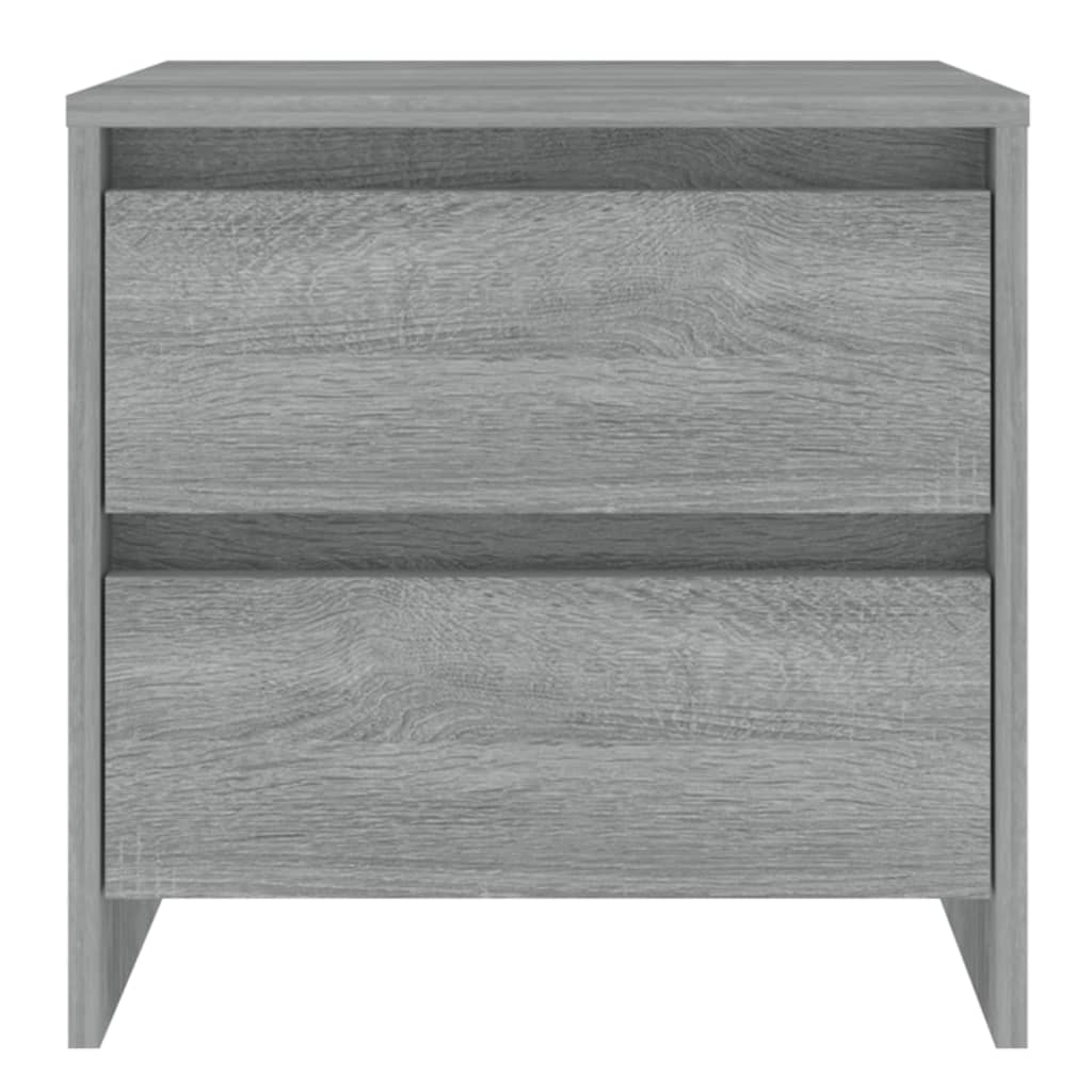 Bedside Cabinet 45X34.5X44.5 Cm Engineered Wood