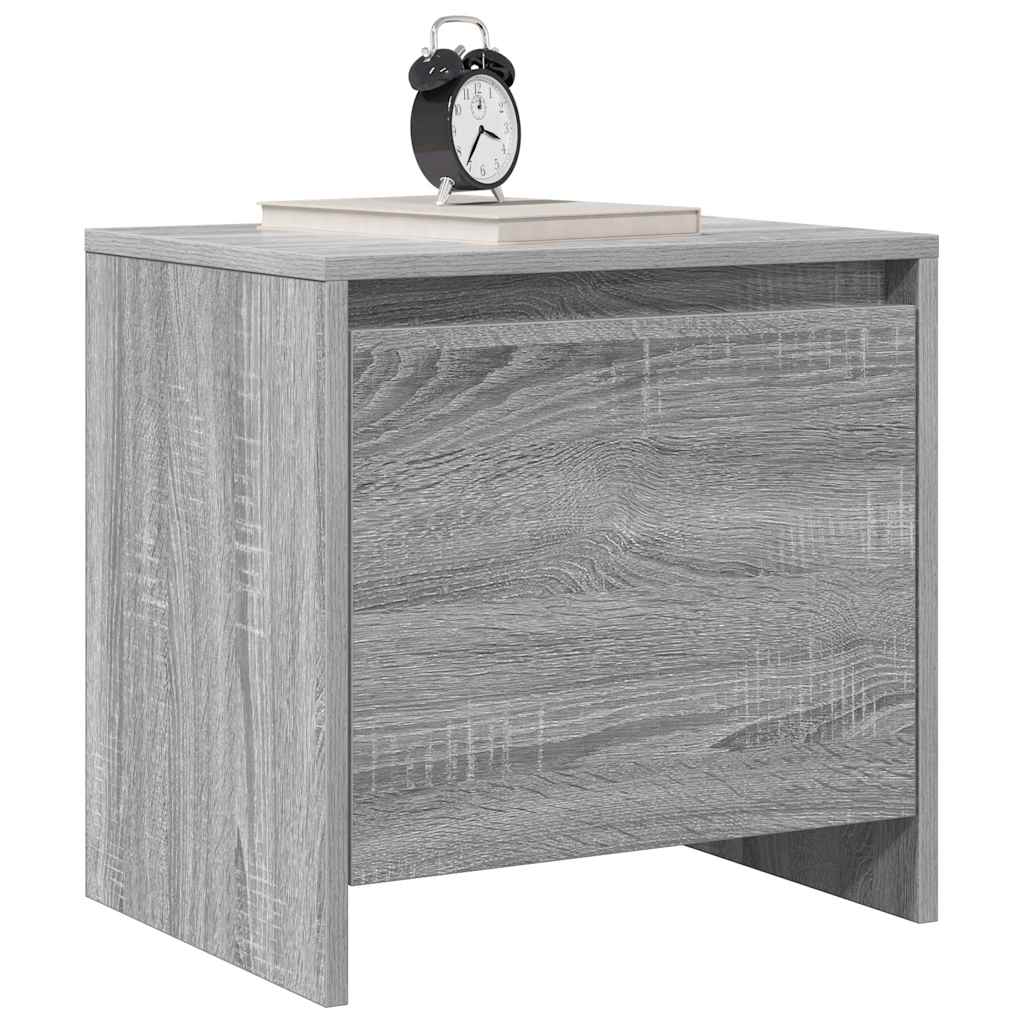 Bedside Cabinet 45X34X44.5 Cm Engineered Wood