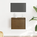 Wall Cabinets 2 Pcs 45X30X35 Cm Solid Pinewood