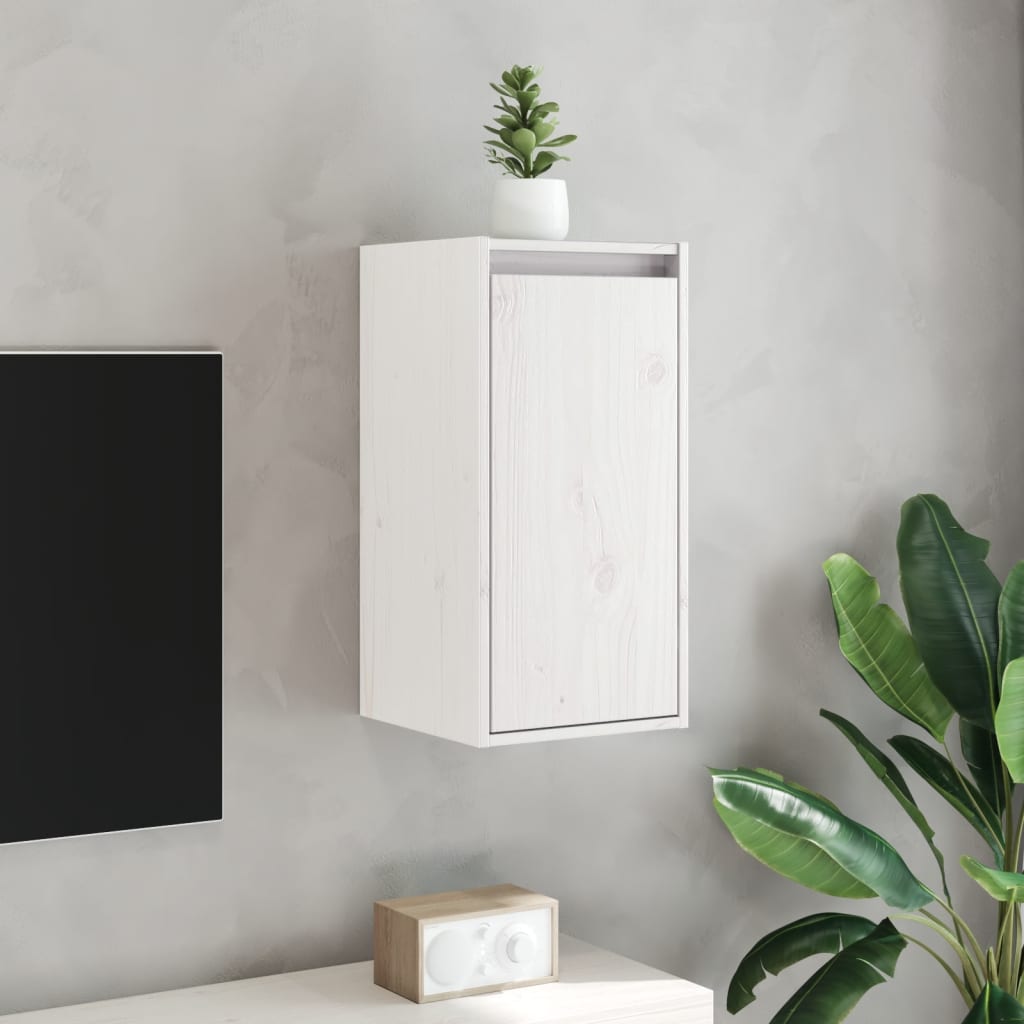 Wall Cabinets 2 Pcs 30X30X60 Cm Solid Wood Pine