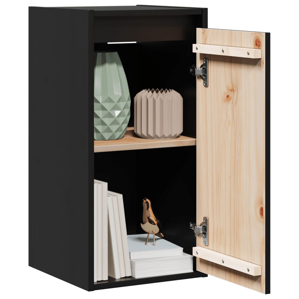 Wall Cabinets 2 Pcs 30X30X60 Cm Solid Wood Pine