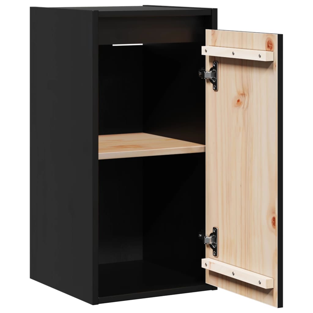 Wall Cabinets 2 Pcs 30X30X60 Cm Solid Wood Pine