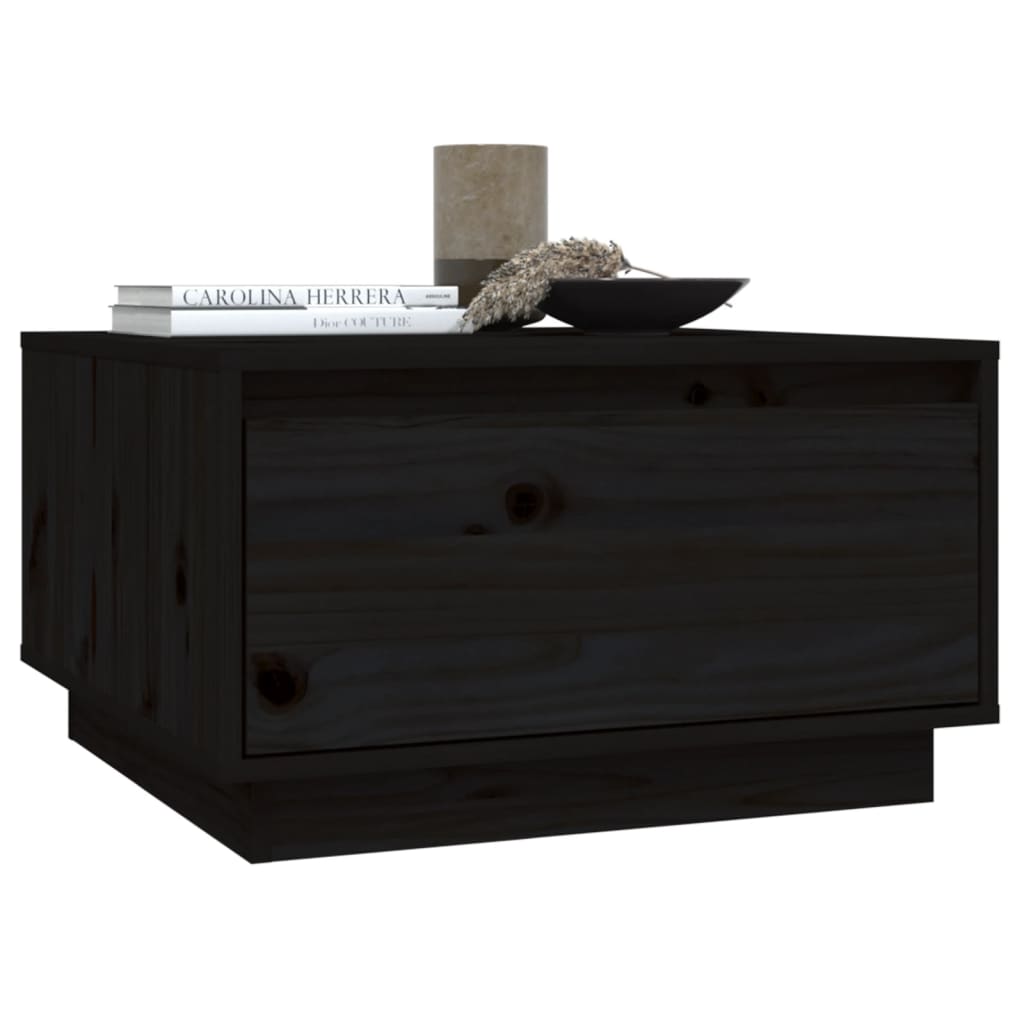 Coffee Table 55X56X32 Cm Solid Wood Pine
