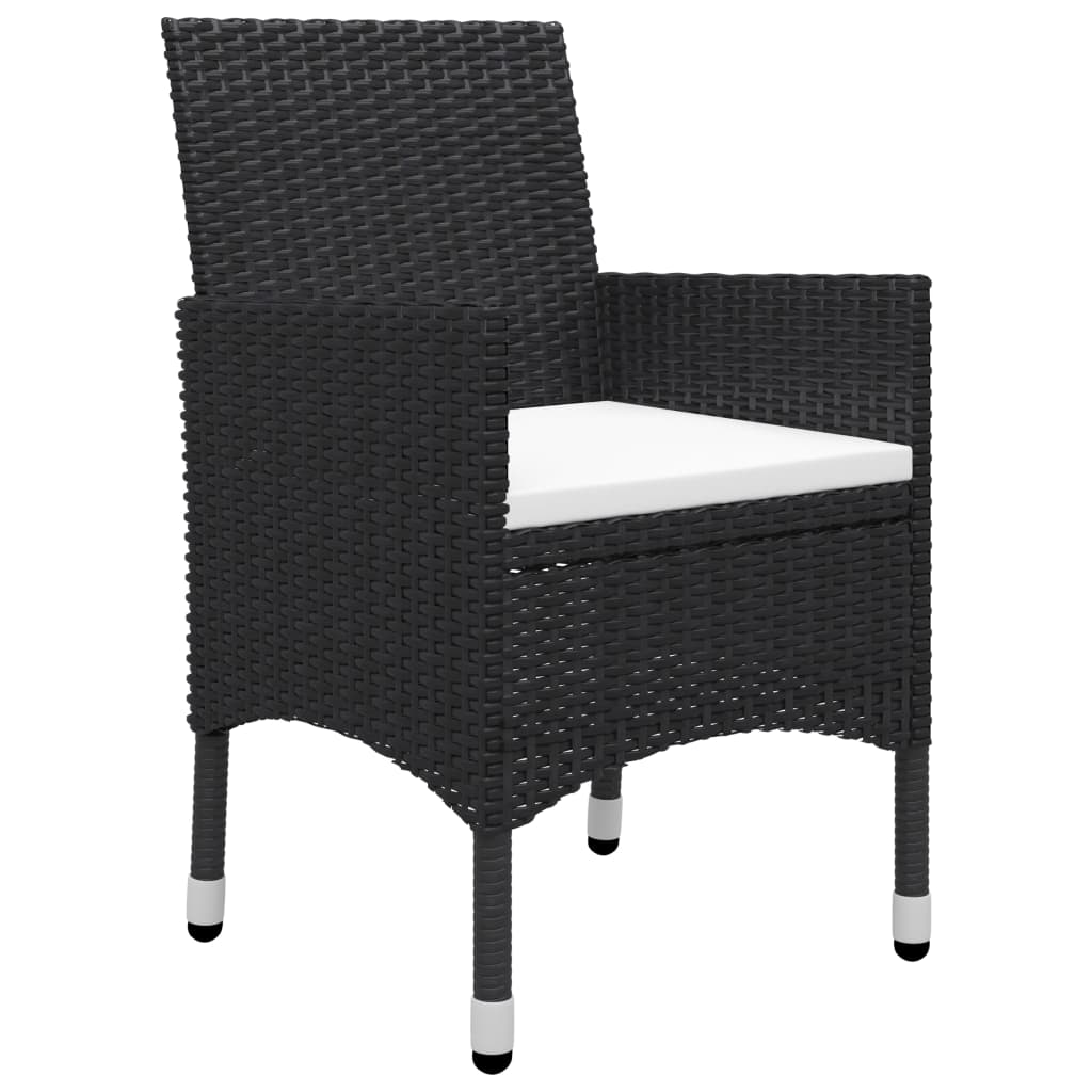 3 Piece Garden Dining Set With Cushions